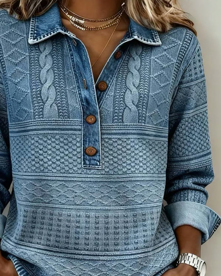 Damen Strickjacke lang Kabel-Knit zum Herbst (3)