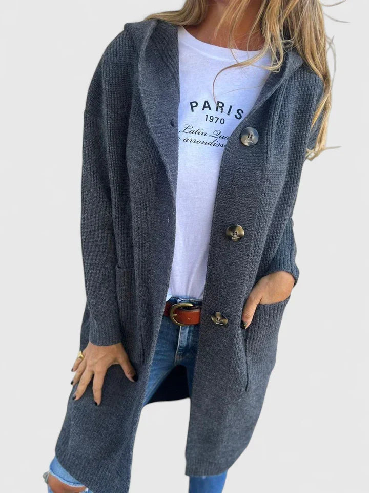 Damen Strickjacke Longline für den Herbst (5)