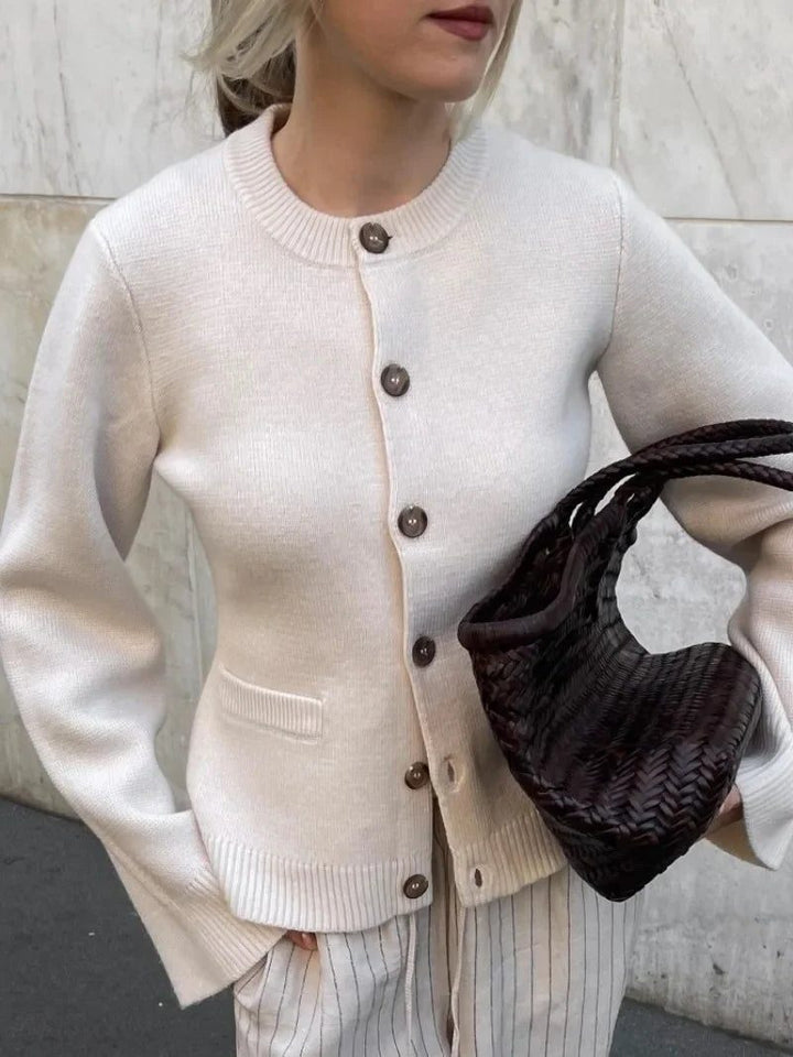 Damen Strickjacke mit Knopfleiste im Relaxed-Fit (2)