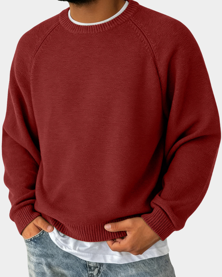 Damen Strickjacke mit müheloser Passform in Rot