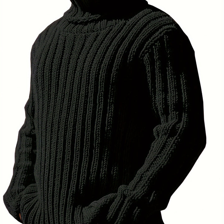 Damen Strickjacke mit Rippenmuster in lockerer Passform in Schwarz