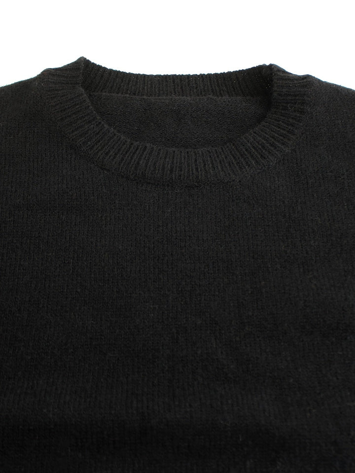 Damen Strickjacke mit Streifenmanschetten für Herbst (10)