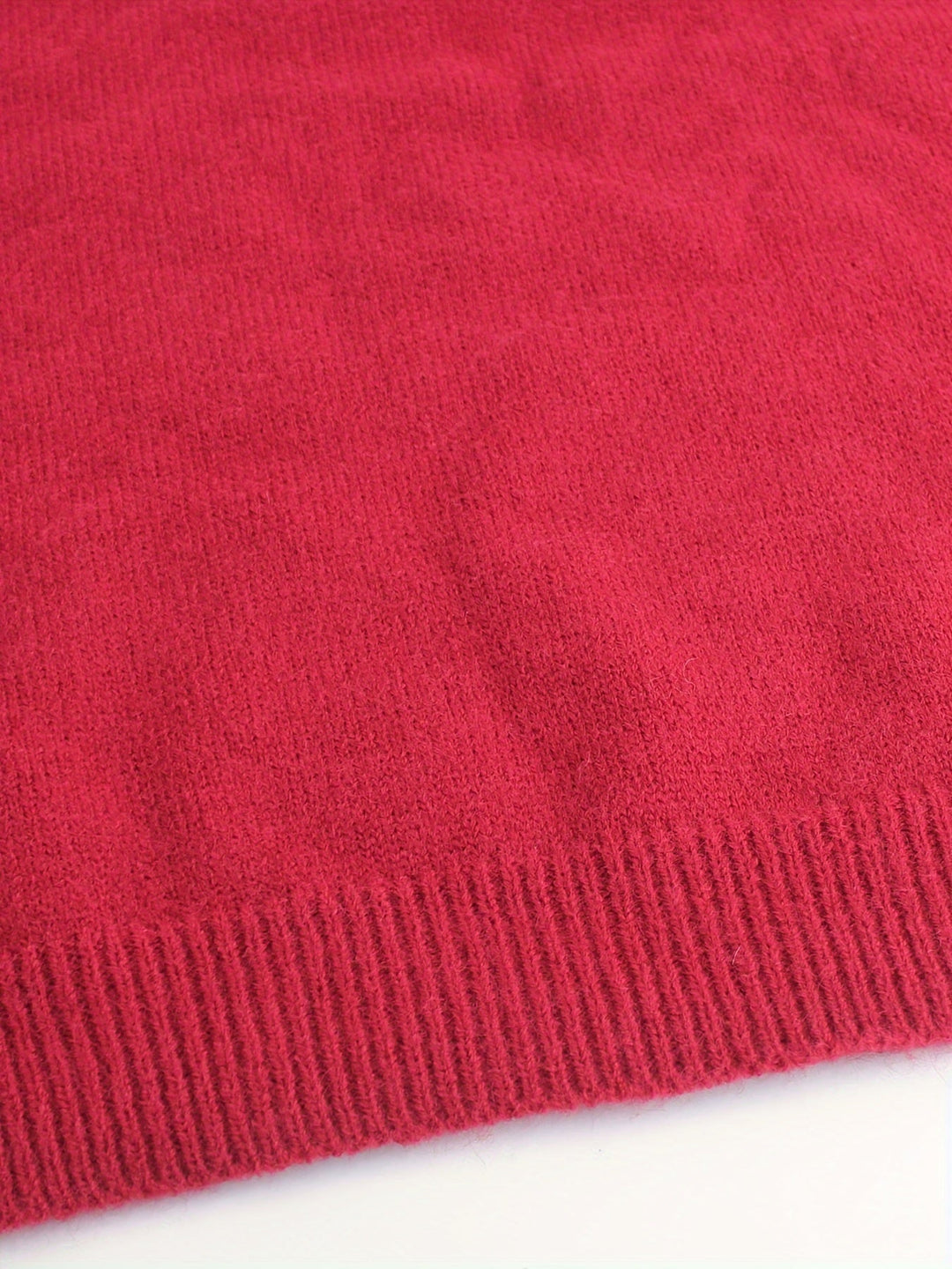 Damen Strickjacke mit Streifenmanschetten für Herbst (23)