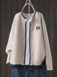 Charlotte | Damen Strickjacke Oversized für den Herbst