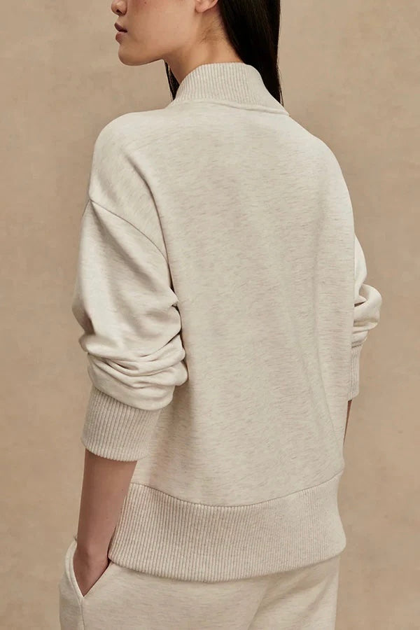 Damen Strickjacke Set mit Komforthose (5)