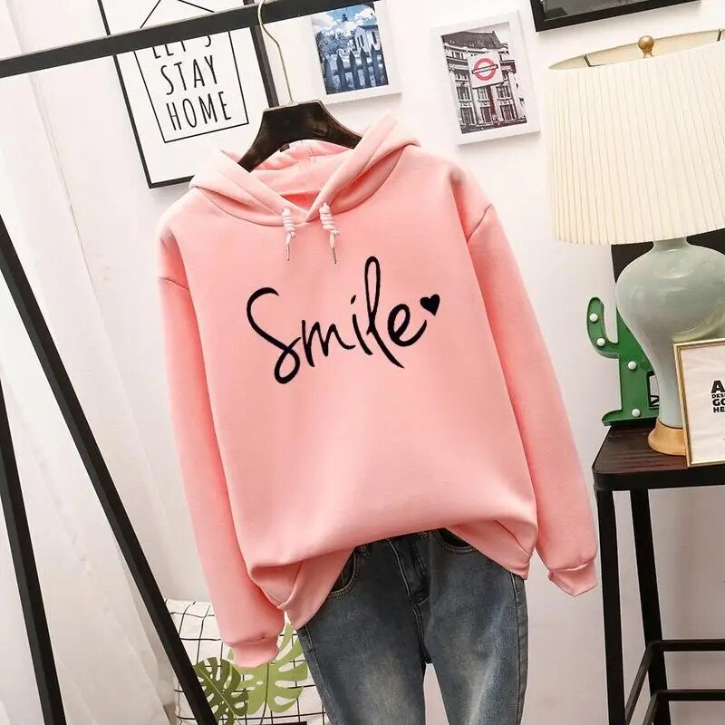 Damen Strickjacke Vielseitig mit Kapuze in Rosa