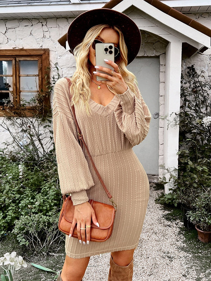Damen Strickkleid für festliche Anlässe (4)