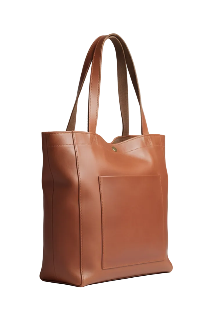 Damen strukturierte Laptoptasche mit Schultergriffen in Niemiecki