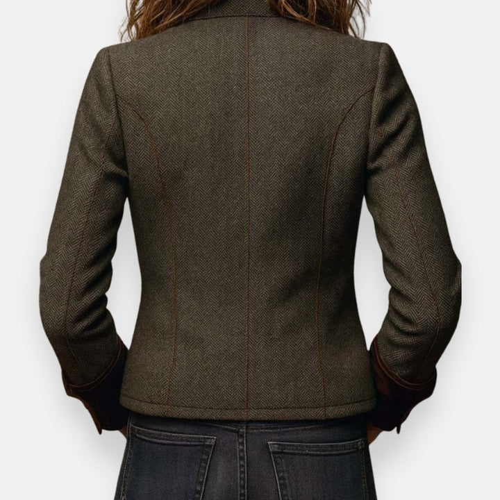 Damen strukturierte Utility-Jacke für den Alltag (5)