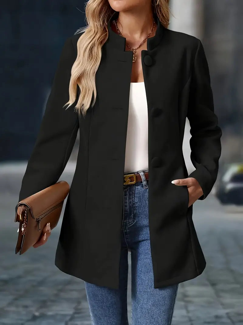 Damen Taillierte Jacke für den Herbst (8)
