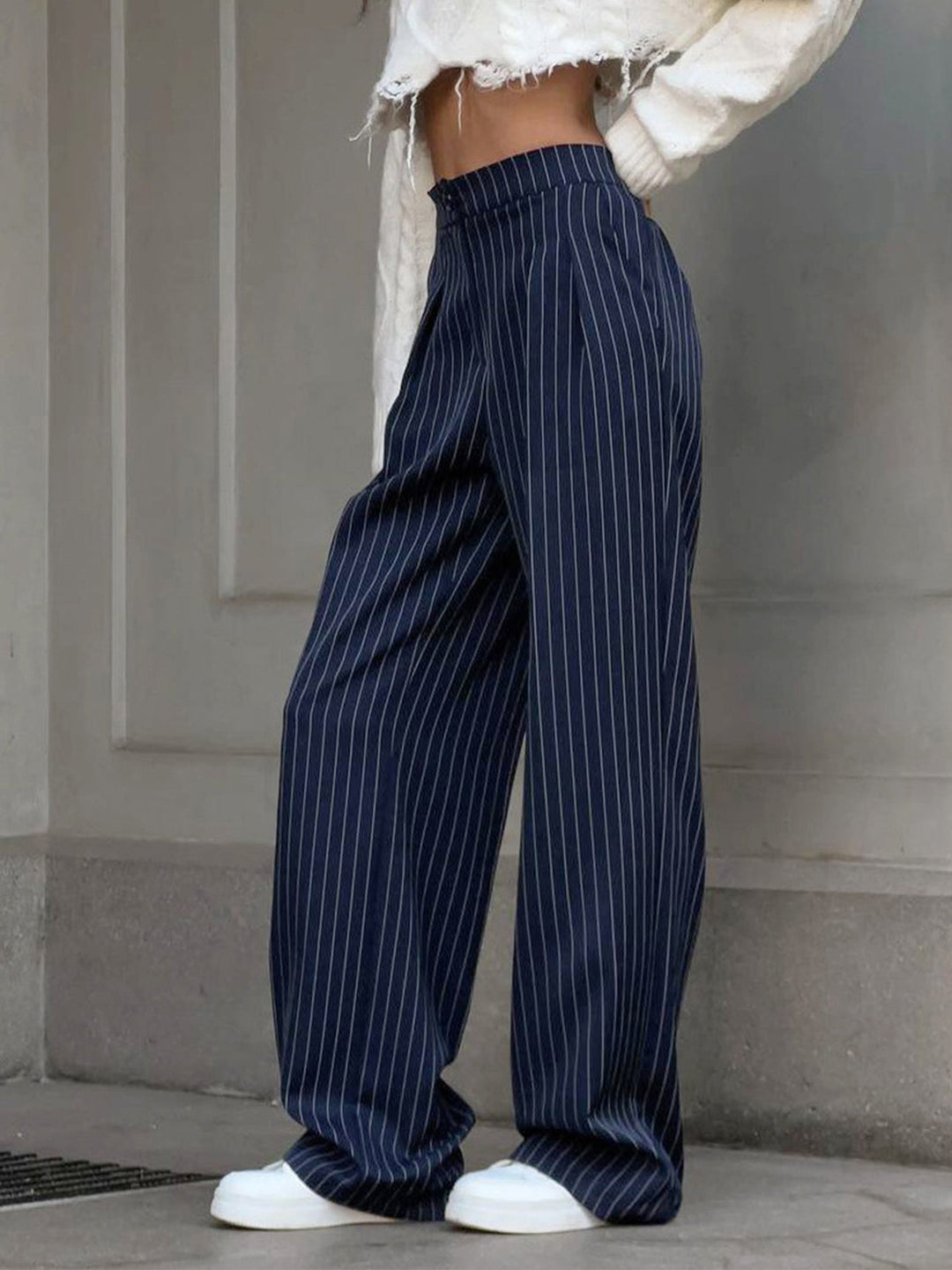 Damen Thermo-Leggings mit Nadelstreifen-Design (3)