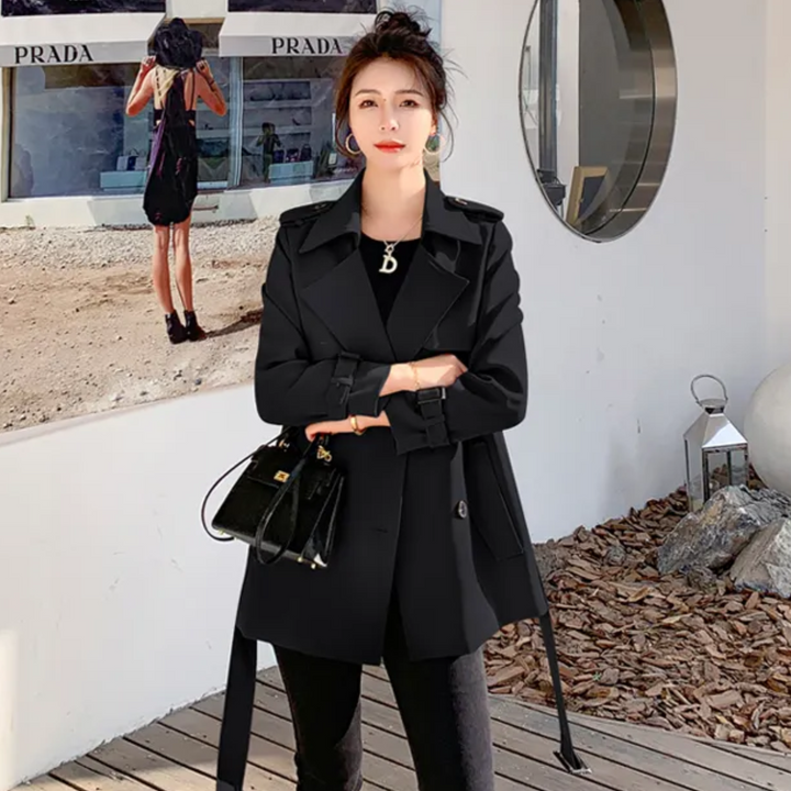 Damen Trenchcoat im Lässigen Stil für Alltag