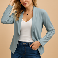 Melina | Damen Trenchcoat mit Schal-Kragen zum Layern