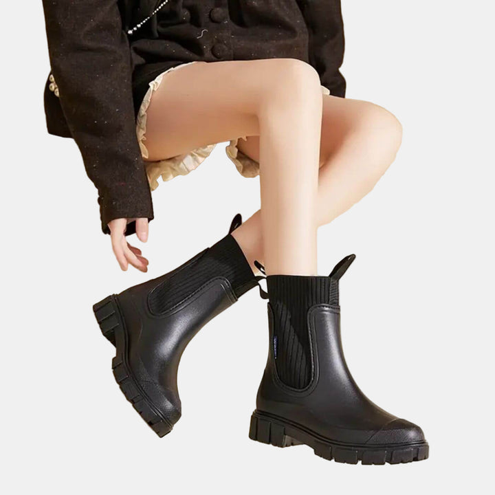 Damen Wasserdichte Rutschfeste Stiefel für Herbst (4)