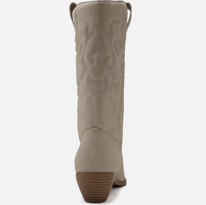 Damen Western Kniehohe Stiefel (3)