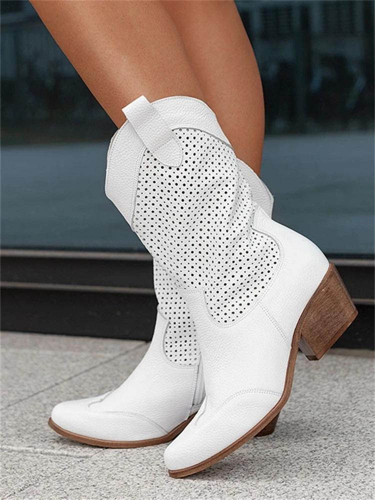 Damen Western Stiefel für Herbstoutfits (4)