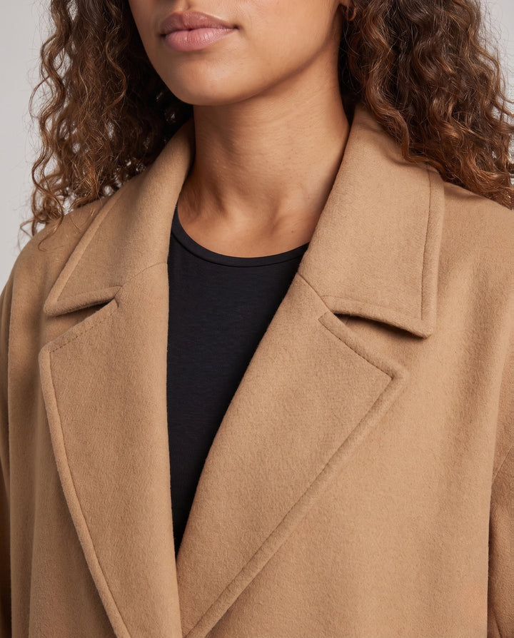 Damen Winterjacke A-Linie im Mantelschnitt (3)