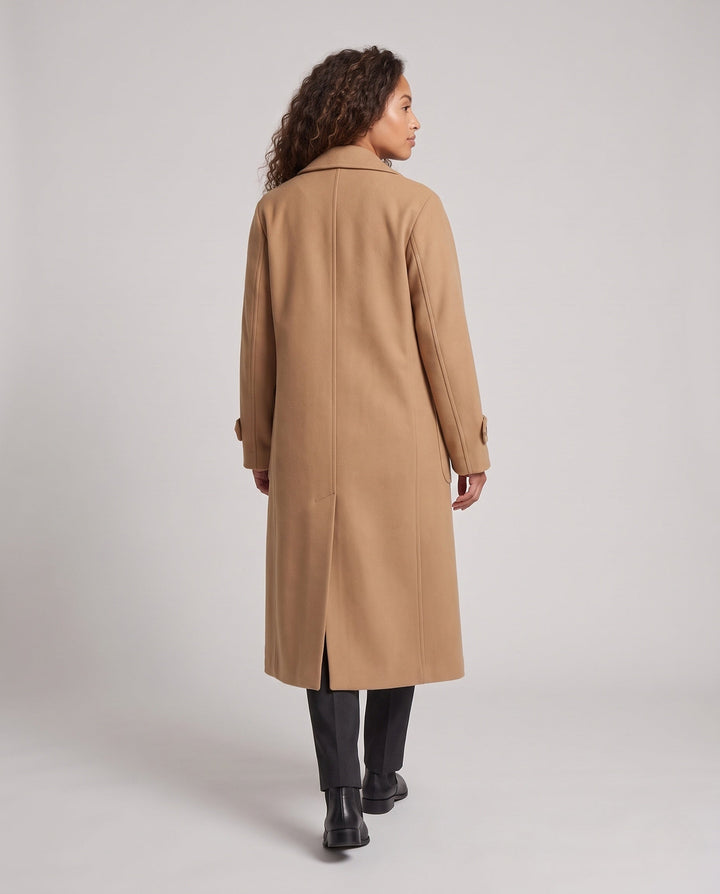 Damen Winterjacke A-Linie im Mantelschnitt (4)