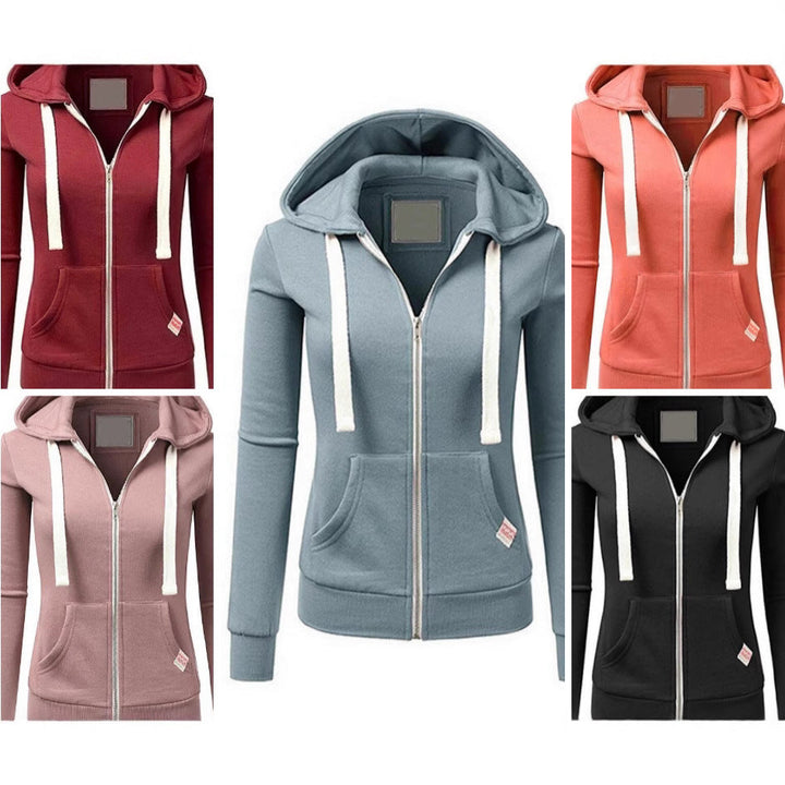 Damen Winterjacke aus Baumwoll-Mischung tailliert
