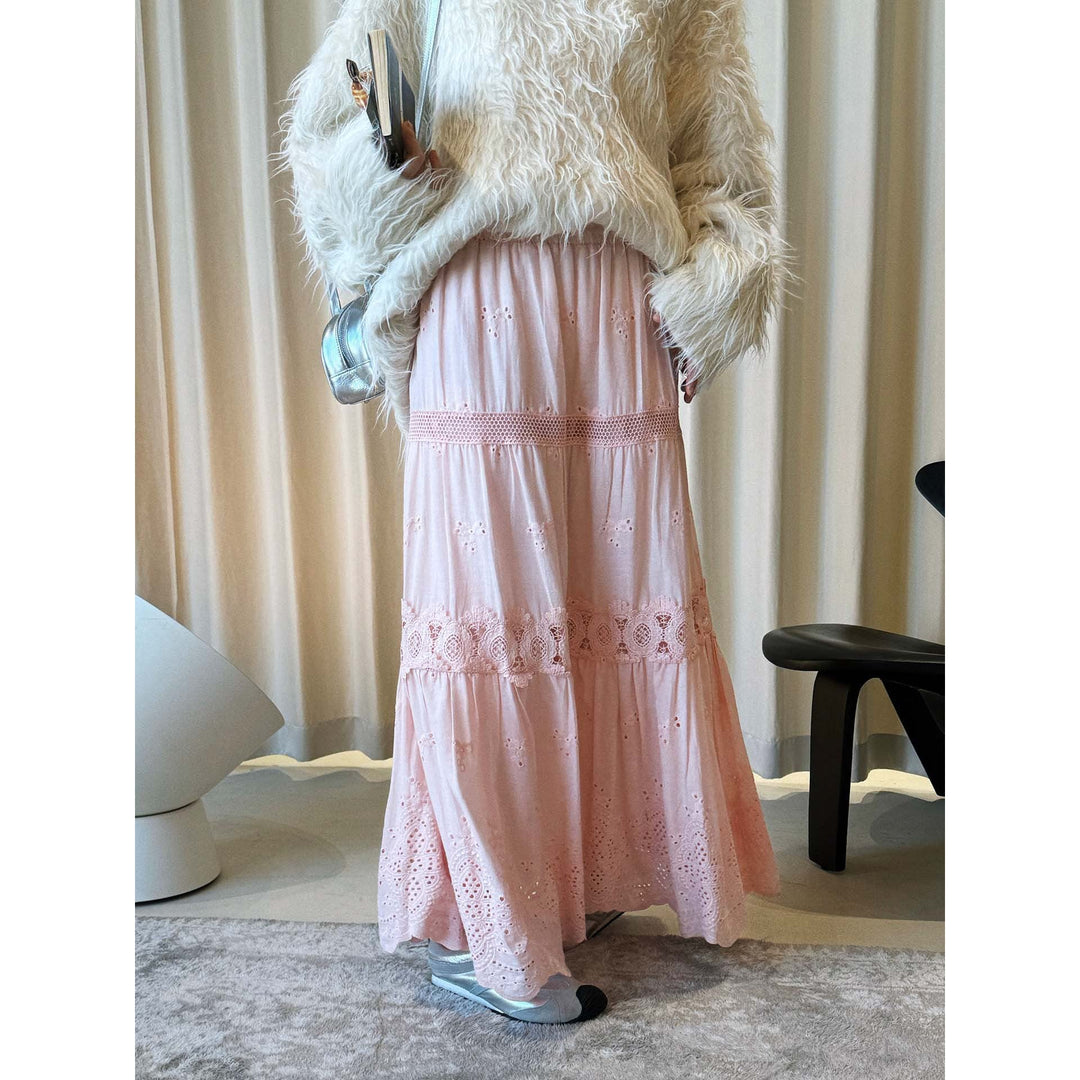 Damen Winterjacke aus flauschigem Kunstfell Oversize (2)