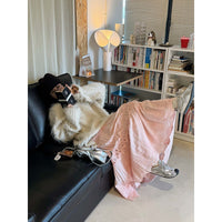 Hannah | Damen Winterjacke aus flauschigem Kunstfell Oversize