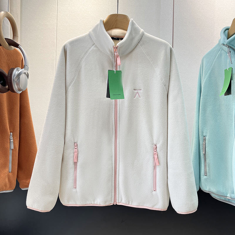 Damen Winterjacke aus weichem Fleece (5)