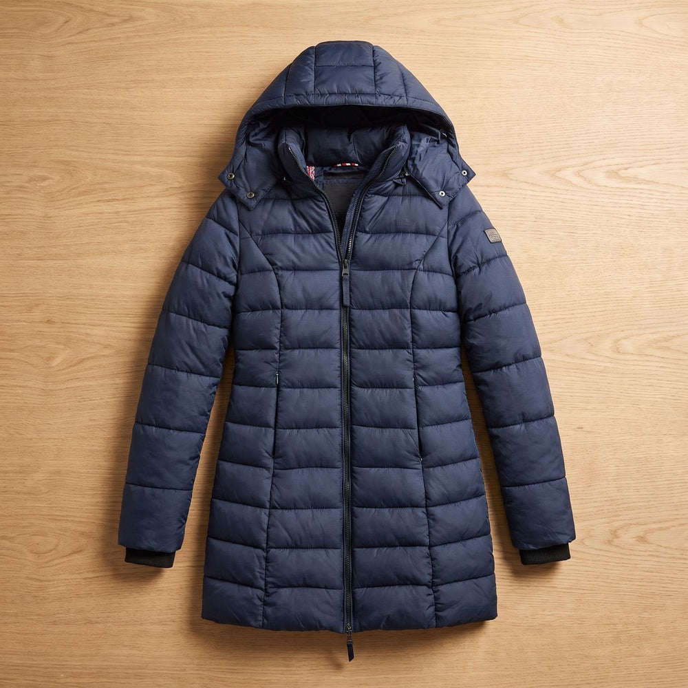 Damen Winterjacke für den Alltag mit Kapuze (2)