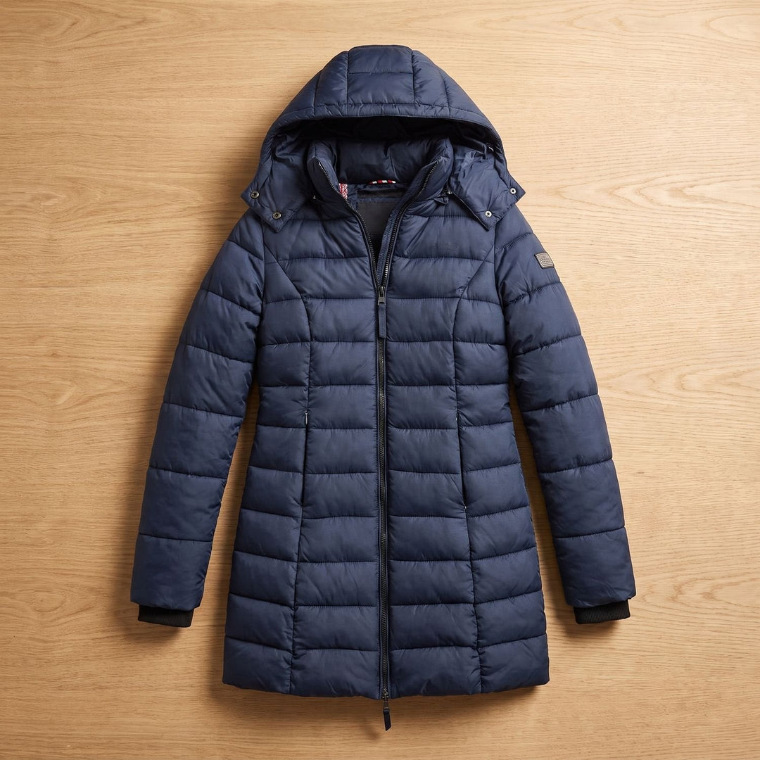 Damen Winterjacke für den Alltag mit Kapuze (2)