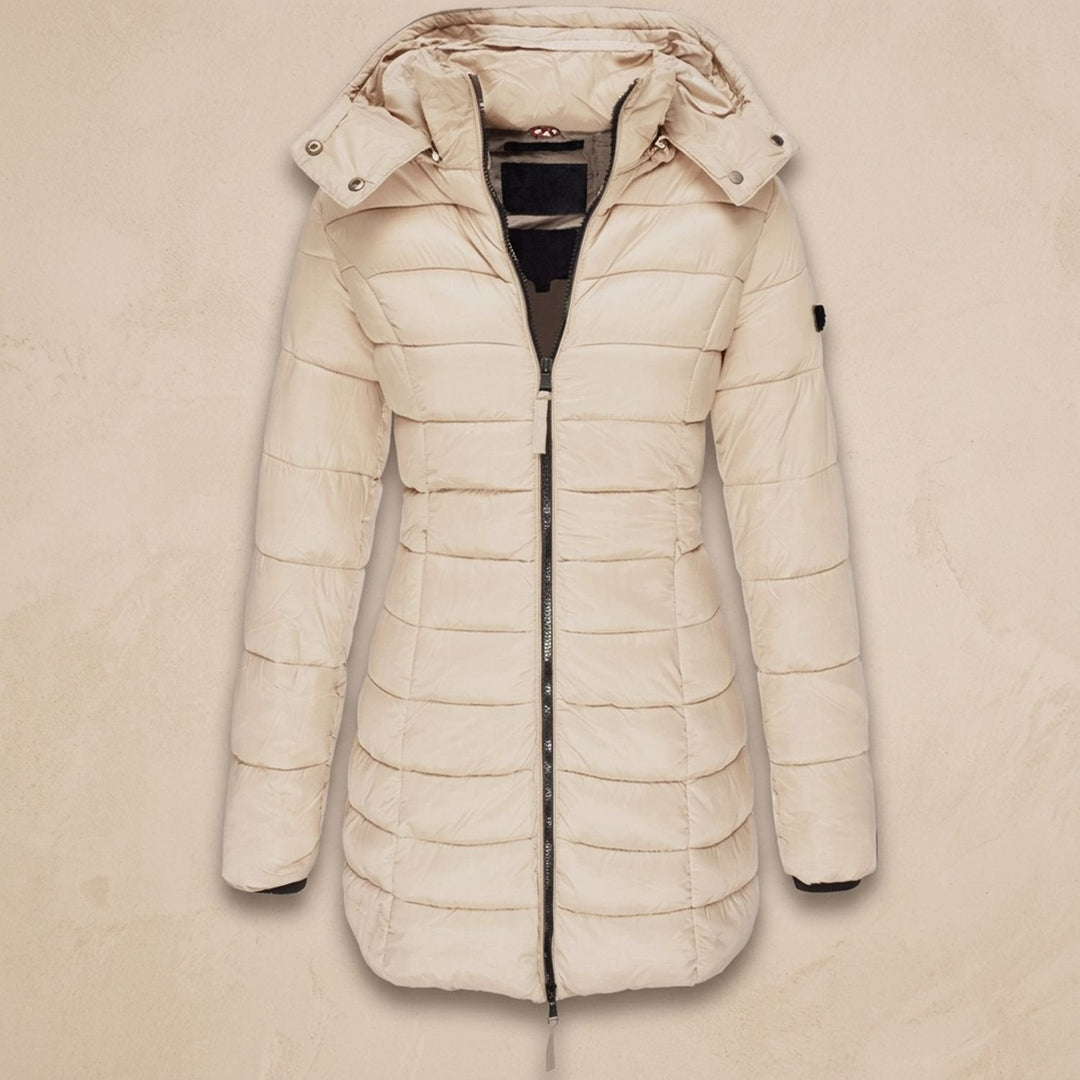 Damen Winterjacke für den Alltag mit Kapuze (5)