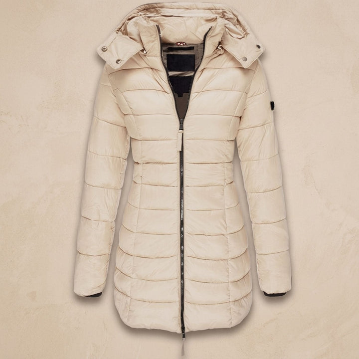 Damen Winterjacke für den Alltag mit Kapuze (5)
