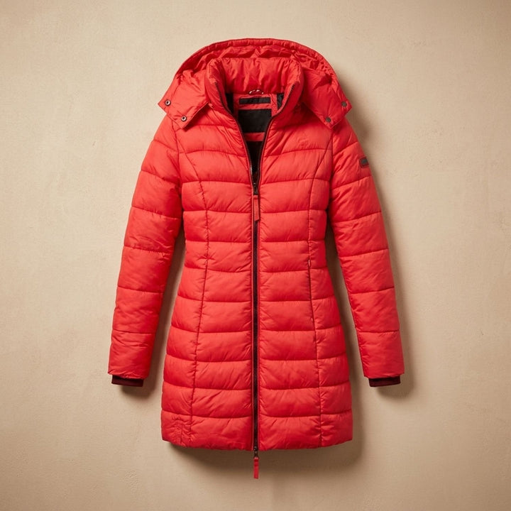 Damen Winterjacke für den Alltag mit Kapuze (6)
