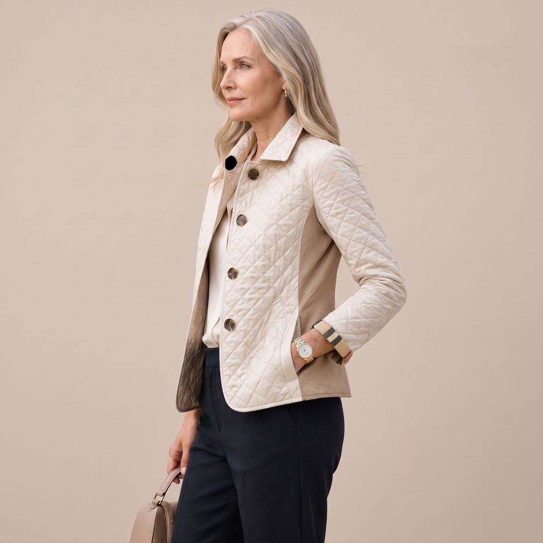 Damen Winterjacke gesteppt tailliert leicht (7)