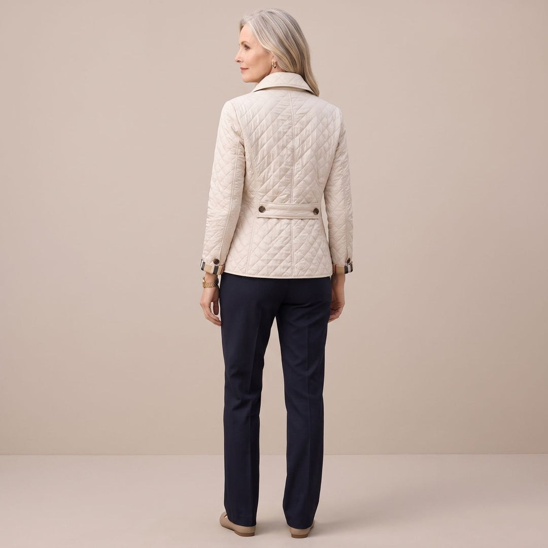 Damen Winterjacke gesteppt tailliert leicht (8)