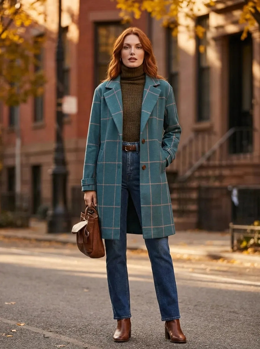 Damen Winterjacke im zeitlosen Klassik-Stil