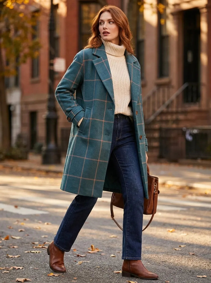 Damen Winterjacke im zeitlosen Klassik-Stil (4)