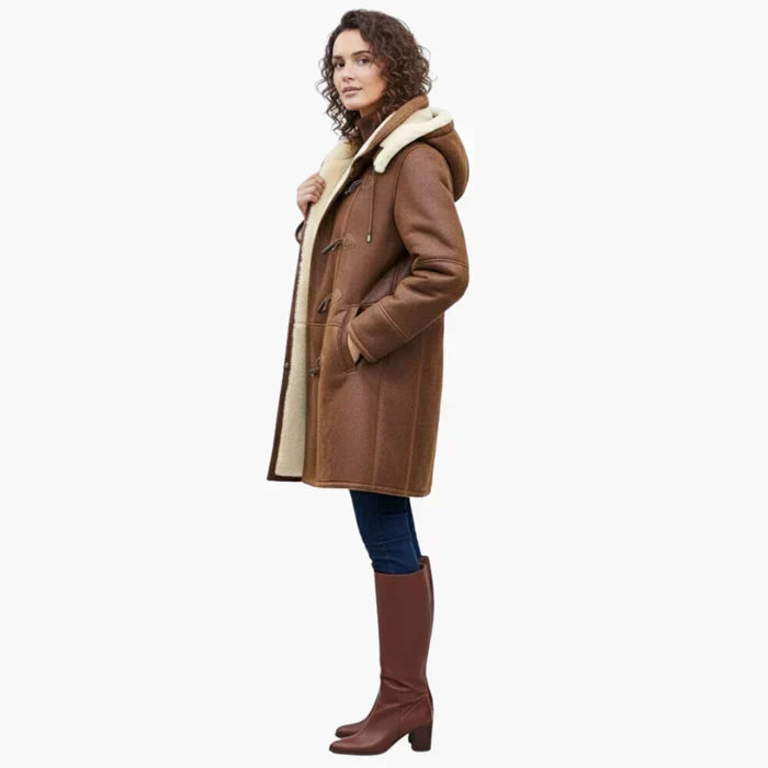 Damen Winterjacke klassisch und strukturiert (4)