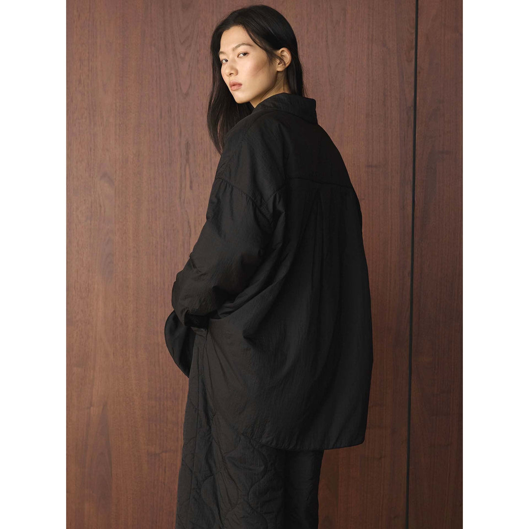 Damen Winterjacke Leicht Gesteppt Klassisch für Alltag (4)