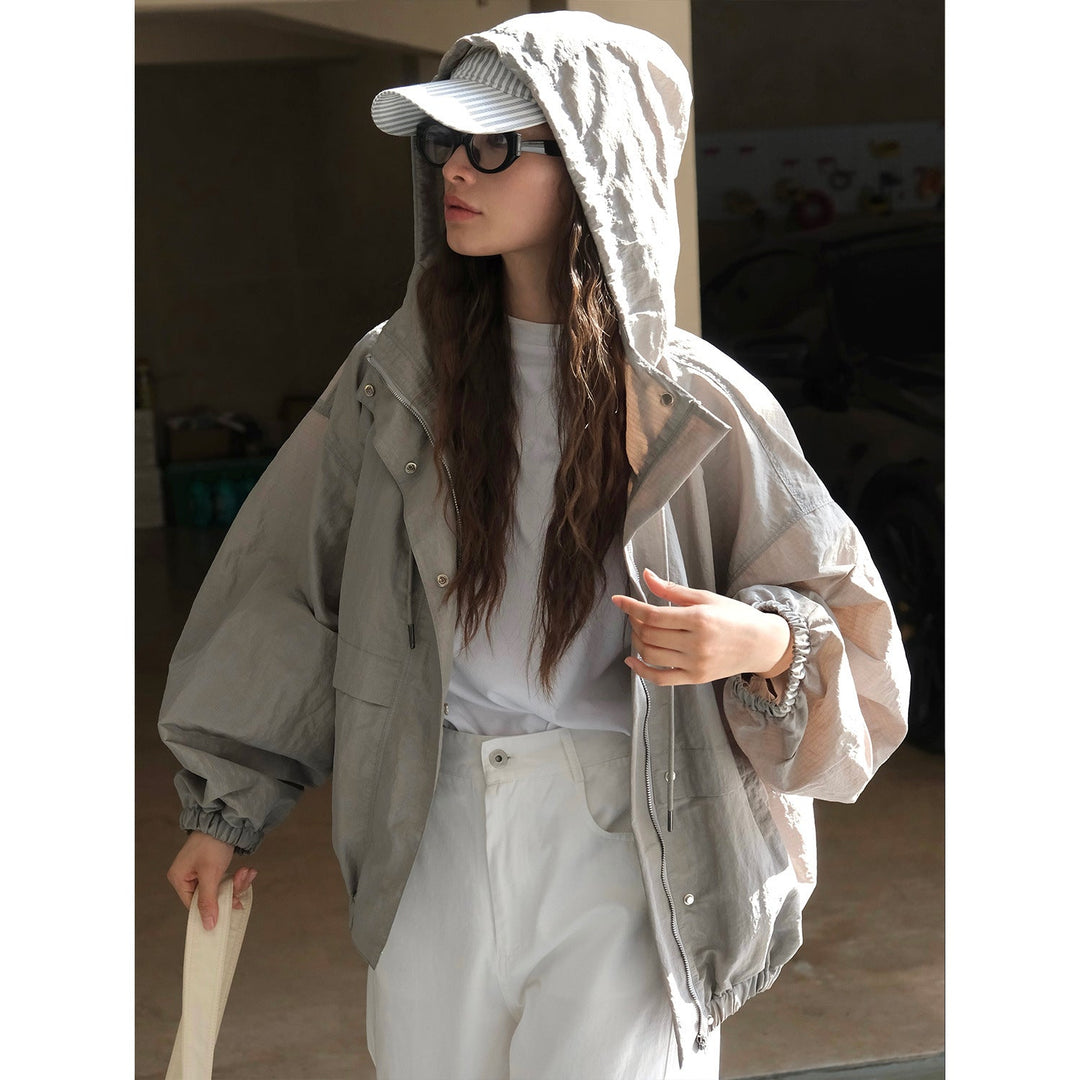 Damen Winterjacke mit Ballonärmeln Oversized (3)