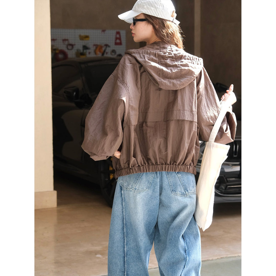 Damen Winterjacke mit Ballonärmeln Oversized (4)