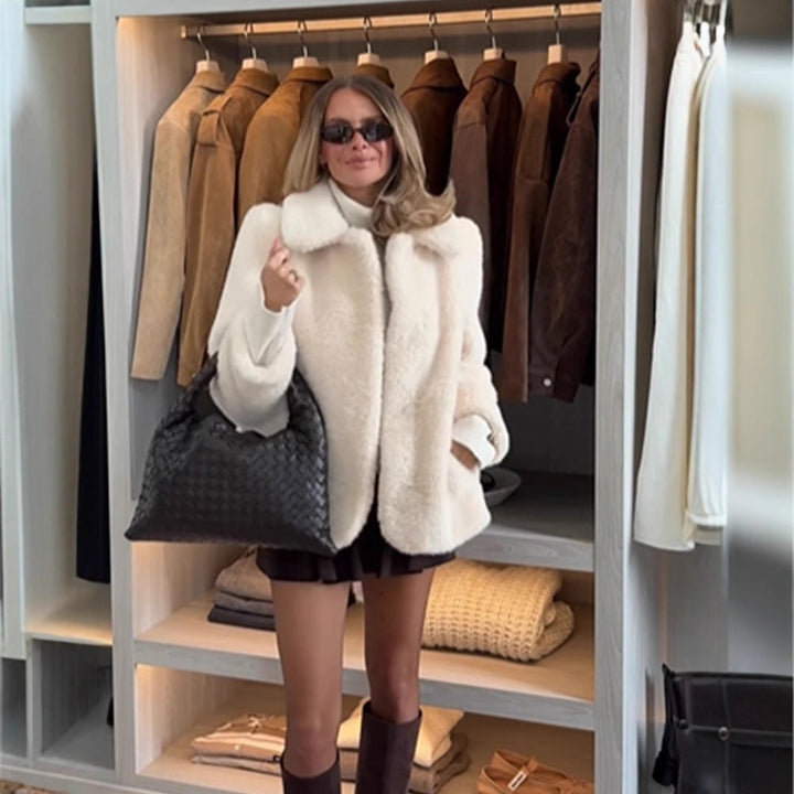 Damen Winterjacke mit großem Oversize-Schnitt