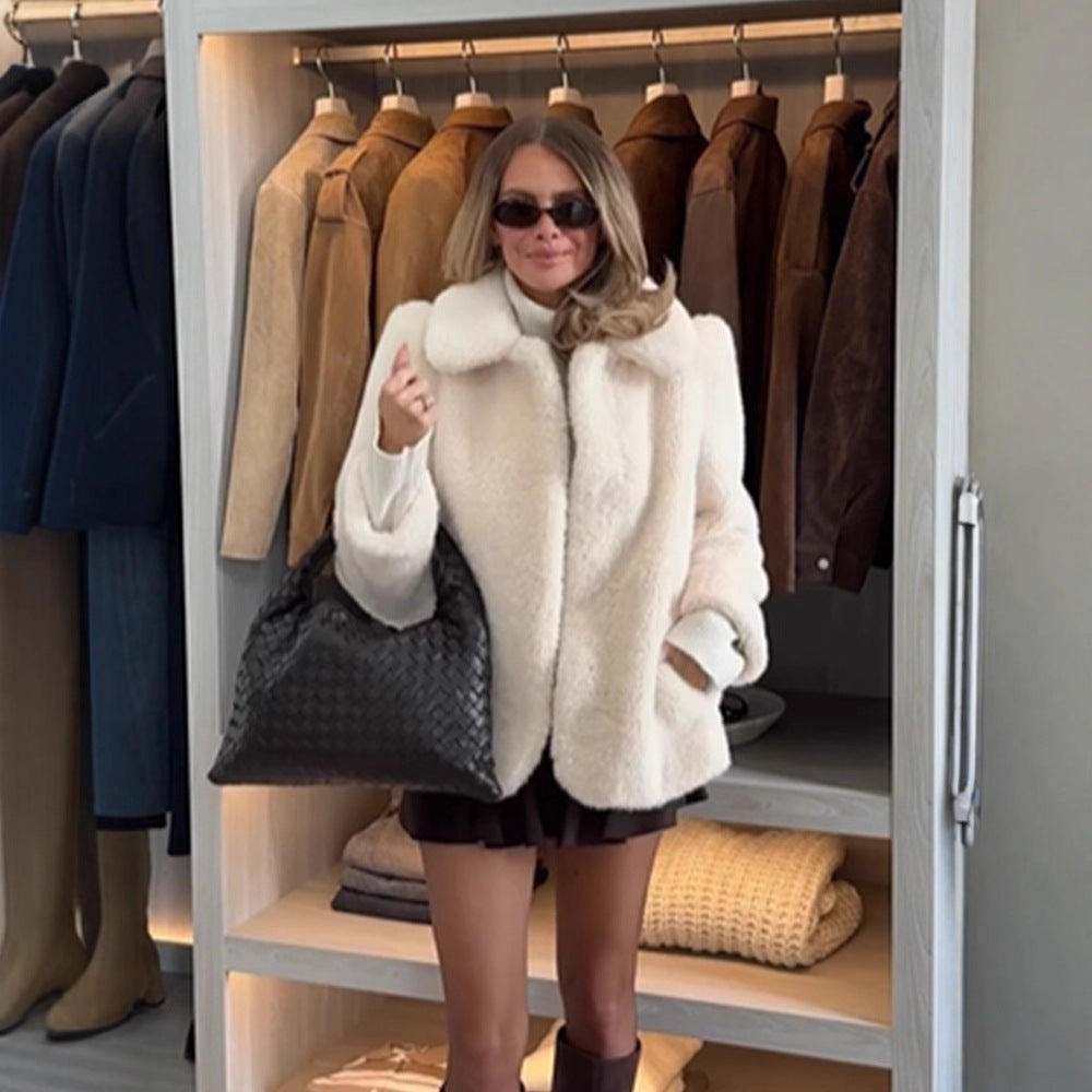 Damen Winterjacke mit großem Oversize-Schnitt (3)