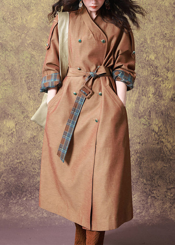 Damen Winterjacke mit Gürtel im Trench-Stil (4)