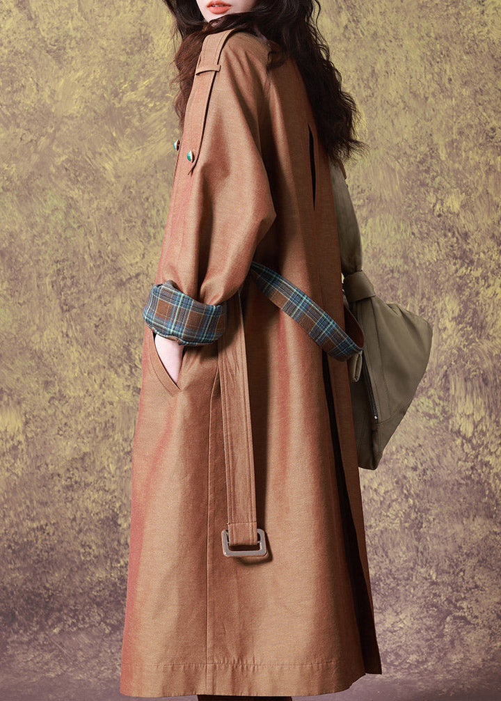 Damen Winterjacke mit Gürtel im Trench-Stil (5)