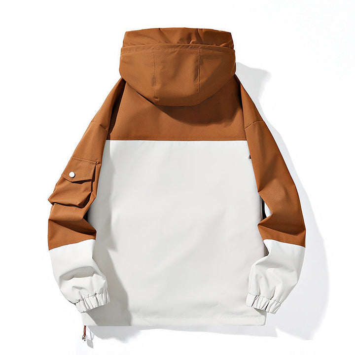 Damen Winterjacke mit leichtem Colorblock-Design (4)
