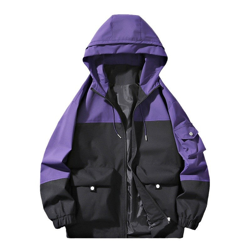 Damen Winterjacke mit leichtem Colorblock-Design (5)