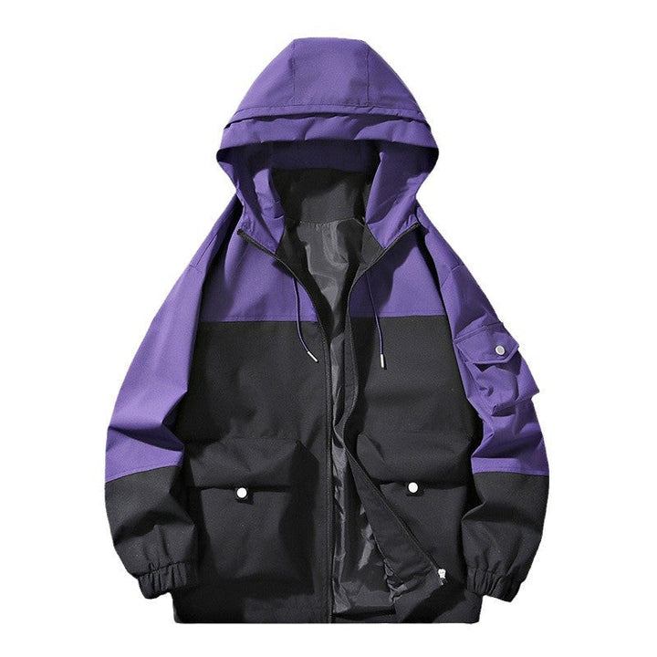 Damen Winterjacke mit leichtem Colorblock-Design (5)