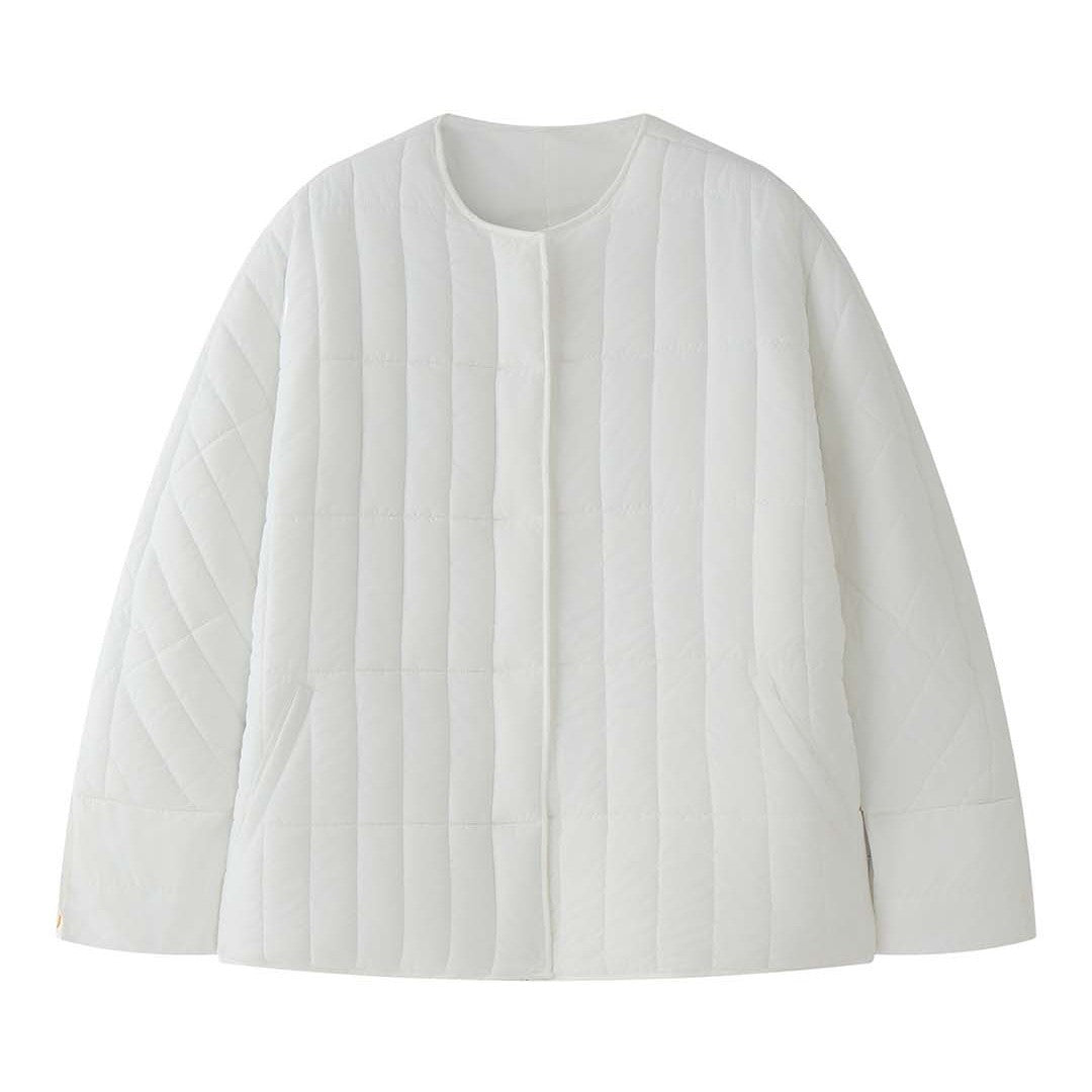 Damen Winterjacke mit lockerer Passform und feiner Steppung (5)