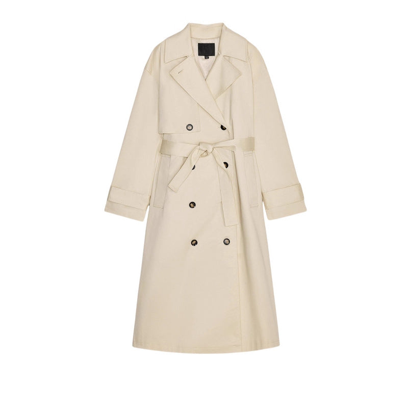 Damen Winterjacke mit Taillengürtel im Trenchstil (5)