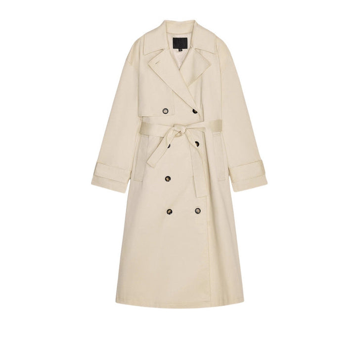 Damen Winterjacke mit Taillengürtel im Trenchstil (5)