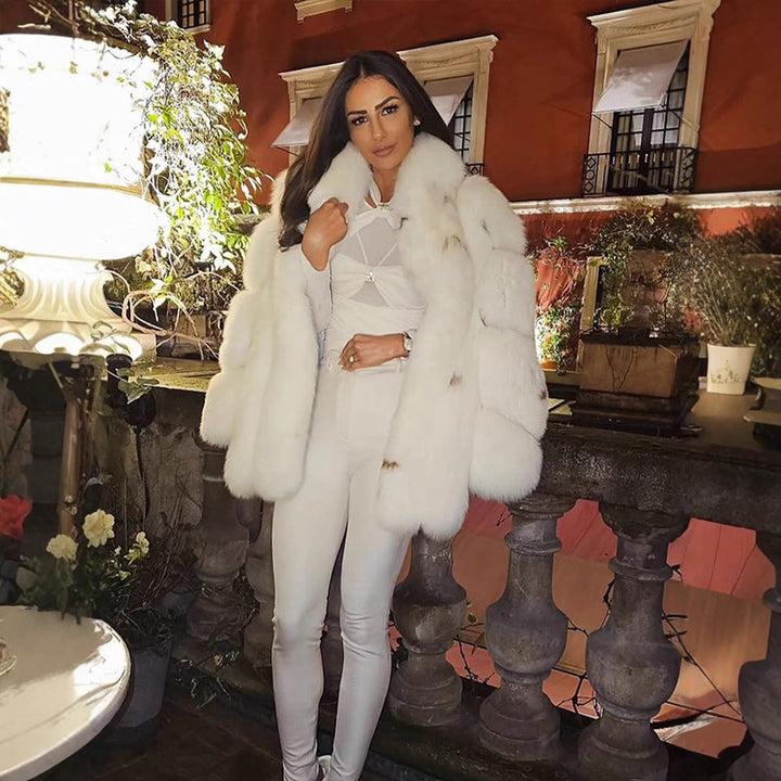 Damen Winterjacke mit Teddy-Charme für die Stadt (3)